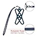 2 in 1 Cell Phone Lanyard Rocontrip Strap Case Holder with Detachable Neckstrap Universal for Smartphone iPhone 8,7 6S iPhone 6S Plus,Samsung Galaxy Google Pixel 4.7-5.5 inch