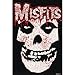 Laminated Misfits (Skull, Splatter) Music Poster Print 24 x 36in