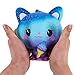 Squishies Jumbo Ice Cream Cat, VLAMPO Slow Rising Stress Relief Squishy Toys Super Soft Kawaii Scented Decoration Toys Squishy Fun Collection for Kids & Adults (Galaxy Blue)