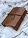 Vintage Journal Notebook - Best for Writing - Bound Notebook with Gold Colored Pen - Premium PU Leather - Artist Sketchbook - Daily Notepad - A Novel Gift - by Hieno Supplies