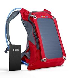 Amazon.com: Solar Charger Backpack (7W) with 10,000 mAh Power Bank and