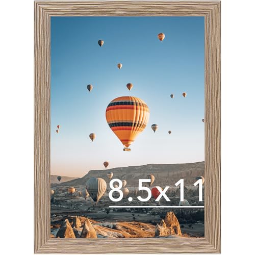 8. Picture Frame Rustic Brown
