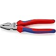 Knipex 02 02 180 SB High Leverage Combination Pliers 7,09" with soft handle
