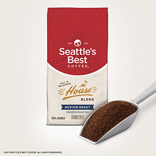Seattle's Best Coffee House Blend Medium Roast Ground Coffee, 12 Ounce