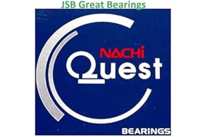 JSB GREAT BEARINGS 6203-2NSE Nachi Bearing 17x40x12 Sealed C3 Japan Ball Bearings