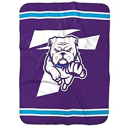 Truman Bulldogs Primary Logo Stripes Sherpa