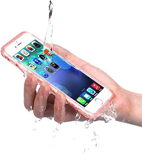 TangLand Waterproof Phone Case Shockproof Dust-proof Full Sealed Protection Cover for Apple iPhone 6/6s/7plus 5.5'' (Rose gold)