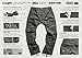 CQR Men's Tactical Combat Cargo Pants, Water Resistant Ripstop, Military Outdoor Hiking Work Apparel, Brigade Cargo Pants Charcoal, X-Large