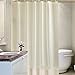 Shower Curtain or Liner with Hooks Waterproof Eco Friendly & PVC-Free Fabric Shower Curtain Liner for Bathroom Bath Tub 72x80 inches
