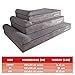 The Dog’s Bed Orthopedic Dog Bed Large Grey Plush 40×25, Premium Memory Foam, Pain Relief for Arthritis, Hip & Elbow Dysplasia, Post Surgery, Lameness, Supportive, Calming, Waterproof Washable Coverthumb 3