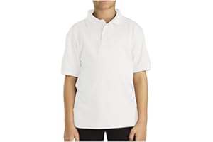 Dickies Boys' Short Sleeve Pique Polo