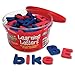 Learning Resources Magnetic Soft Learning Letters,Alphabet,Letters & Words,Back to School Supplies,Teacher Supplies for Classroom