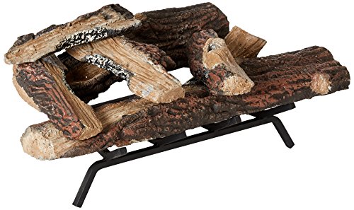Sure heat sh24dbrnl-60 vented gas fireplace logs, 24&qu…