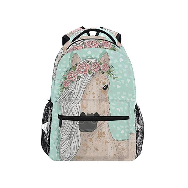 Unicorn Backpack for Girls Cute Elementary School Bookbag For Kids 3rd