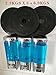 GBW Luxury & Chrome Shampoo Dispenser Pump,Shower Gel,Conditioner,Lotion Dispenser Pump,Wall Mounted 3 Chamber,16X3=48-Ounces,Two Options for installation,GBW-8503