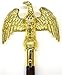 US Flag Factory 7 Inch Gold Eagle Ornament (ABS) for Indoor Flag Pole