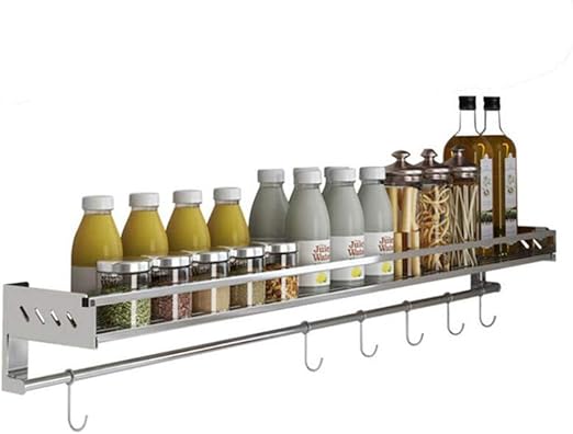 ZXZJ Estante de Cocina - Estante para Especias,Colgante de
