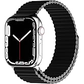 HeiKe Magnetic Silicone Band for Apple Watch Band 49mm 46mm 45mm 44mm 42mm 41mm 40mm 38mm for Men Women,Sport Loop iWatch Wristband Strap for Apple Watch Ultra 3 2 1 SE Series 11 10 9 8 7 6 5 4 3 2 1