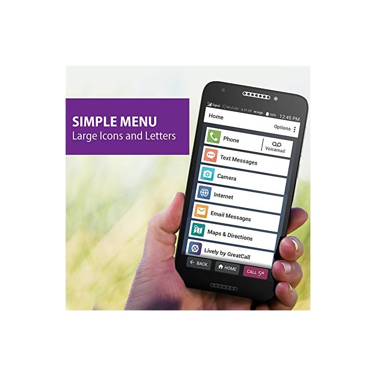 Jitterbug Smart2 unlocked, 32gb, NoContract Easytouse Smartphone for