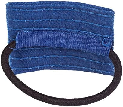 BELT RANK PONYTAIL HOLDER- Blue