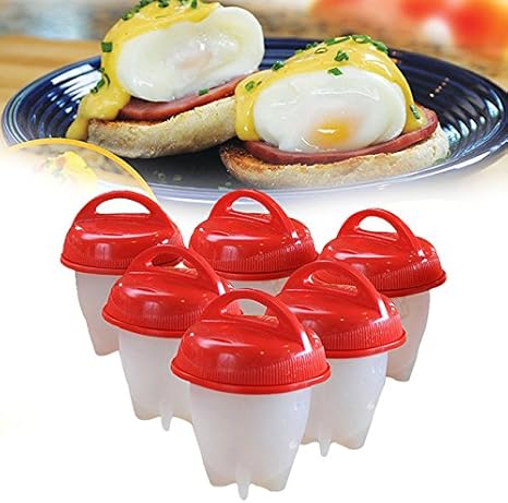 As Seen On TV - Silicone Egg Boil, set 