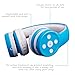 Kids Bluetooth Headphones Yusonic Wireless Over Ear Volume limiting Foldable Headset with Mic Stereo Cordless Ear Muffs for Cell Phones TV Computer Toddler Tablet Game School Boys Girls (Blue 1)thumb 2