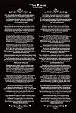 Edgar Allan Poe The Raven Poem Art Print Poster 12x18