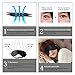 MYCARBON Real Silk Eye Mask Sleep Mask for Women Black Light Weight Travel Sleeping Mask Super Soft Eye Cover for Men and Kids