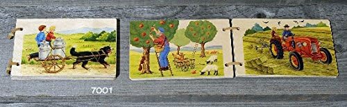 Atelier Fischer Wooden Book - Farm Scenes