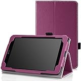 MoKo LG G Pad 7.0 Case - Slim Folding Stand Cover Case with Auto Wake / Sleep for LG G Pad V400 / V410 (LTE) / VK410 / UK410 / LK430 (G Pad F7.0) 7-Inch Android Tablet, PURPLE