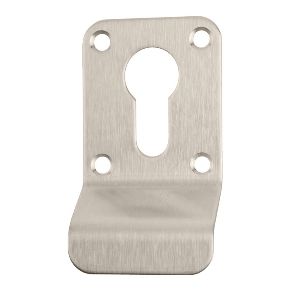 ZEROplus Euro Cylinder Pull to Suit Euro Profile Cylinder Cut Out, Satin Stainless Steel, Z907.1SSS