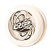 YOYO Factory Loop 360 Professional Looping Yo-Yo with Ball Bearing & Spare String - White (Modern Spinning yoyo, high Speed Steel Ball-Bearing, String and Tips Included)