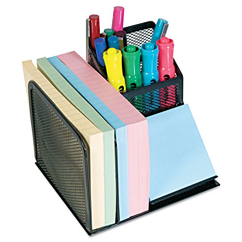 Universal 20002 Mesh Desk Organizer, Black - Thumbnail 3