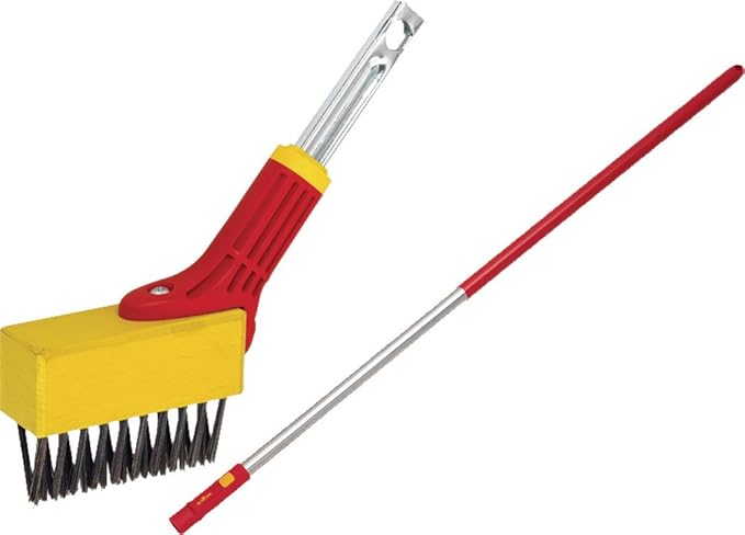 Wolf Garten 630520 Fugenbürste + Stiel 2 Stück