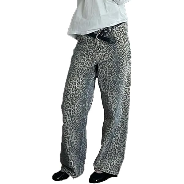 パンツ noremid LEOPARD PANTS M パンツ noremid LEOPARD PANTS M Leopard Print Denim Pants