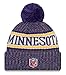New Era Minnesota Vikings On Field 2018 Sport Knit Hat