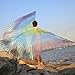 Dance Fairy Belly Dance Isis Wings(Green,Blue,Purple Mixed No.7)(with sticks)