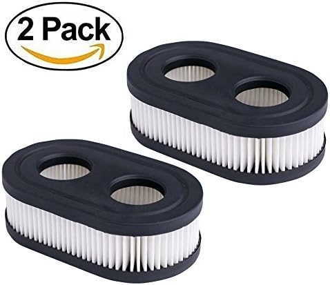 HEYZLASS 2Pack 593260 798452 Air Filter Cartridge, for Briggs & Stratton 550E Thru 725EXI Series Engine, Lawn Mower Air Cleaner