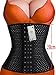 SEXYWG Waist Trainer Cincher Tummy Slim Steel Boned Breathable Shapewear Girdle, Black, M(waist 26.7-29 Inch)