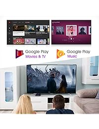 H96 Max Android 9.0 TV Box 2GB RAM 16GB, Penta-Core Mali-450 Up to 750Mhz+, RK3318 Quad-Core 64bit Cortex-A53, H.265 Decoding 2.4GHz 5GHz WiFi Smart TV Box