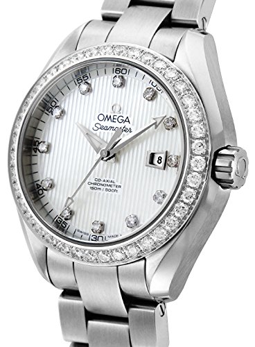 OMEGA-Seamaster-Aqua-Terra-watch-white-pearl-dial-Co-Axial-automatic-23115342055001