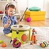 B-Toys--Parum-Pum--Toy-Drum-Kit-with-7-Musical-Instruments-for-Kids-18-Months-7-pcs-Multi-colourBX1883C1Z B. Toys – Parum Pum – Toy Drum Kit with 7 Musical Instruments for Kids 18 Months + (7-pcs) ,Multi-colour,BX1883C1Z