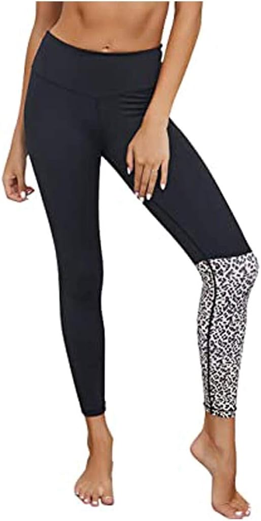Leewos Yoga Pants for Women, 2020 Pockets Leopard Workout Leggings Running Pants: Clothing