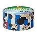 Duck Brand 284703 Disney-Licensed Mickey Mouse Printed Duct Tape with Blue Stripes, 1.88 Inches x 10 Yards, Single Roll
