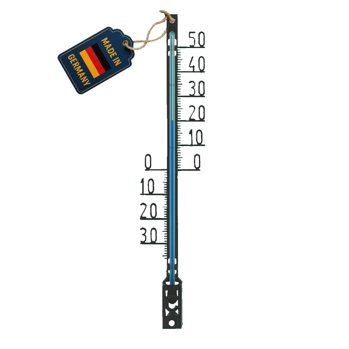 TFA Dostmann Analogue Outdoor Thermometer, Weatherproof, Free-Standing, Degrees