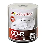 Value Disc 52X 700MB CD-R 100PK
