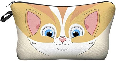 Cosmetic Bag Cartoon printing makeup bag Travelling case (kitty)
