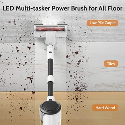 NEQUARE Cordless Vacuum Cleaner, 10 in 1 Vacuum Cleaner with 280W