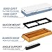 Knife Sharpening Stone Wuudi Whetstone Double-Sided 1000 and 6000 Grit