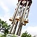 Bwinka Chinese Traditional Amazing 10 Tubes 5 Bells Bronze Yard Garden Outdoor Living Wind Chimes 85cm